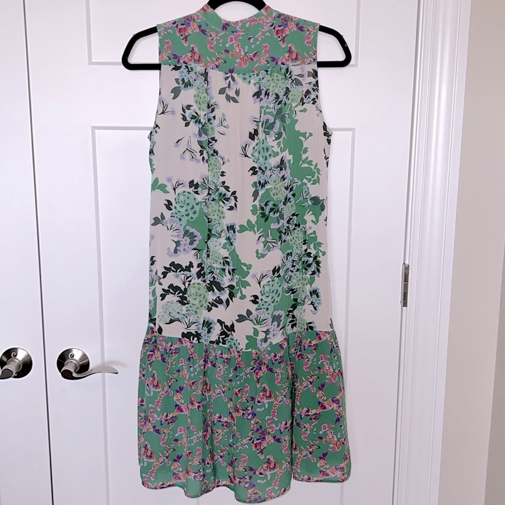 Saloni Tilly Drop Waist Dress - Rosemeadow - Picture 3 of 5